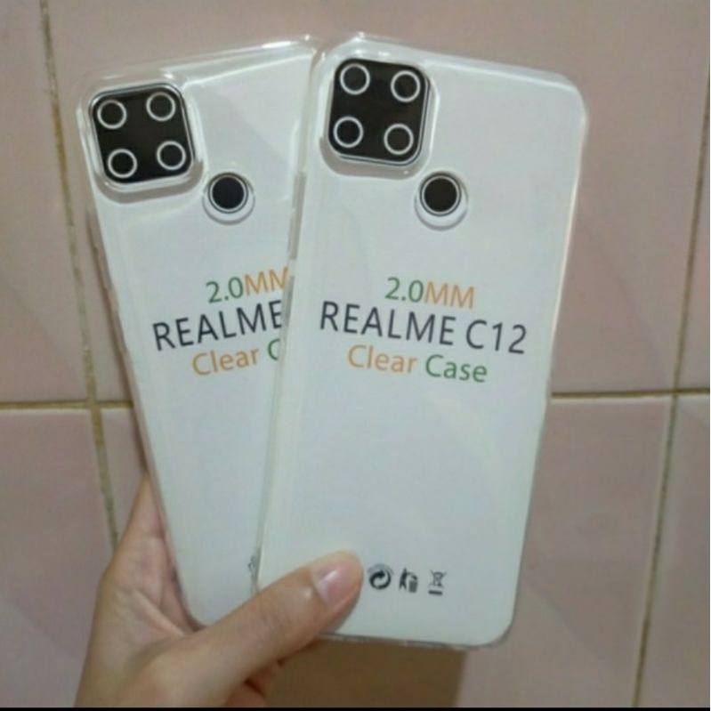 Case Realme C12, C11, C11 2021, C15, C17, X50 Softcase Bening Clear case Sillikon Casing Hp Transparan