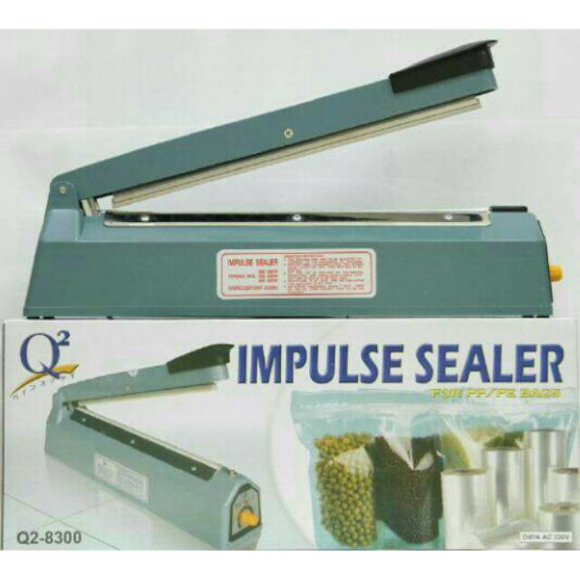 Q2 impulse sealer 8300/alat press plastik 30cm/plastik packaging