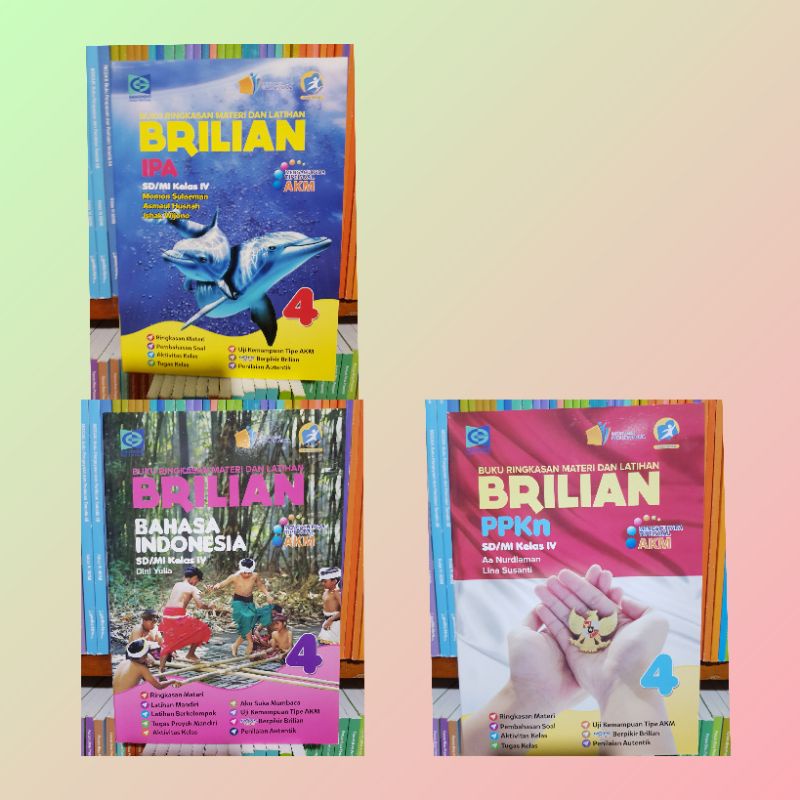 BRILIAN Akm Kelas 4 SD/Mi.Ppkn.Ipa.Bahasa Indonesia