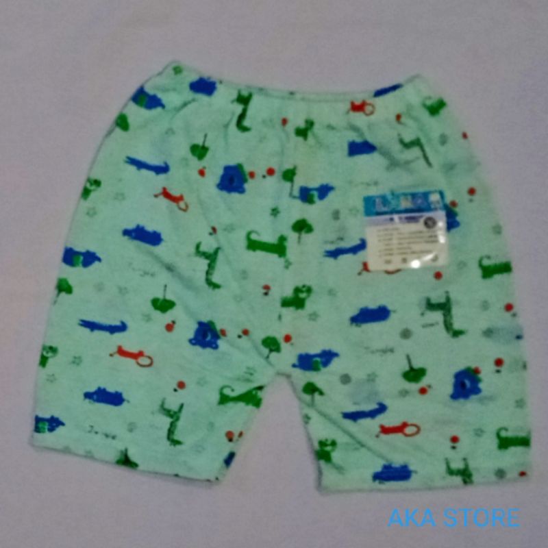 3 pcs celana pendek bayi  S M L XL SNI murah