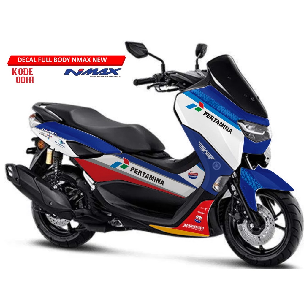 STIKER DECAL FULL BODY MOTOR YAMAHA NEW NMAX 2021 MANDALIKA