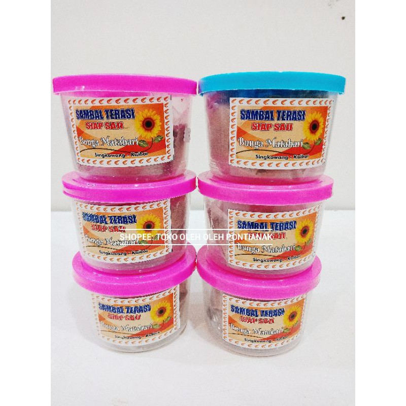 

SAMBAL TERASI BUBUK SIAP SAJI/ SIAP MAKAN CAP MATAHARI KHAS SINGKAWANG