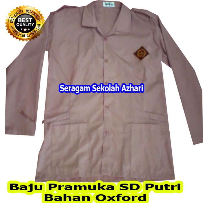 Baju Seragam Pramuka Sd Siaga Penggalang Putri Bahan Oxford Seragam Pramuka Sd Perempuan Seragam Sd Shopee Indonesia