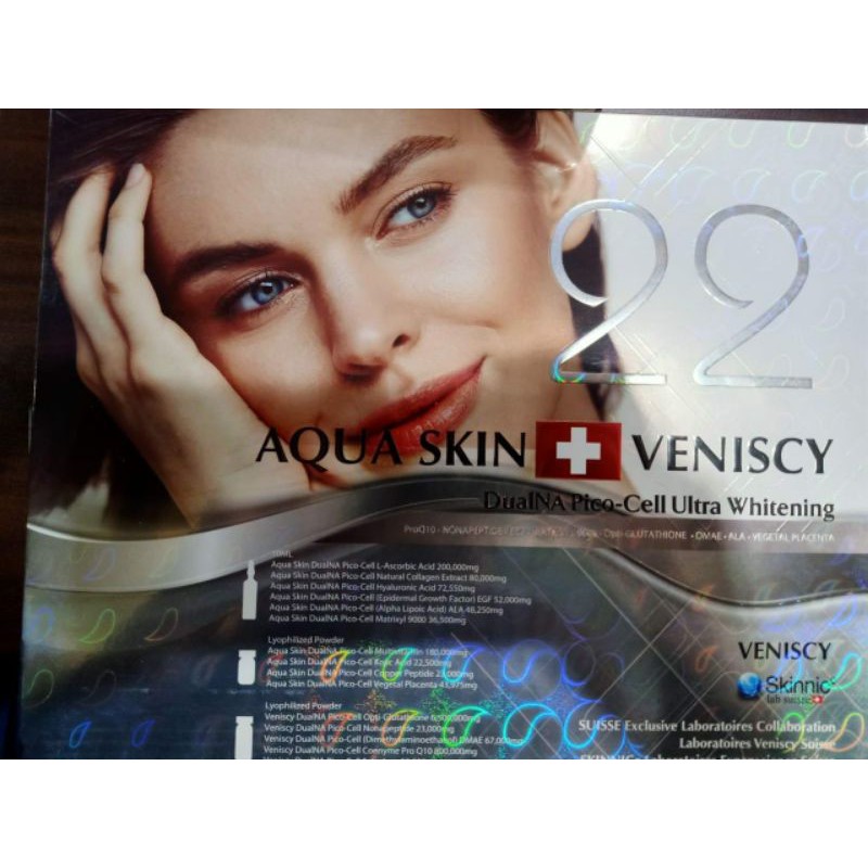 Aqua Skin Veniscy 22 Shopee Indonesia