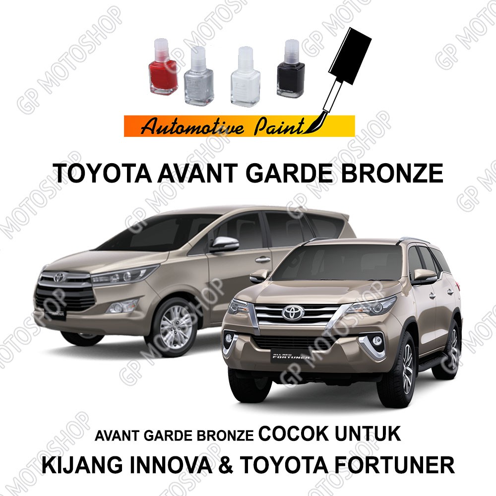 TOYOTA AVANT GARDE BRONZE CAT OLES PENGHILANG BARET MOBIL LECET GORES INNOVA FORTUNER