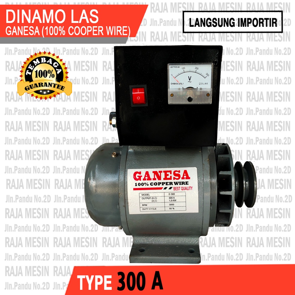 Dnamo Las Ganesa 350A / Dinamo Las Magnet