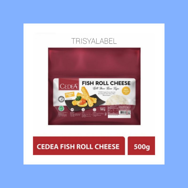 

500gr Fish Roll Cheese Cedea | Frozen Food | TRISYALABEL