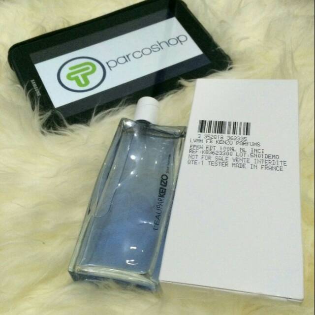 Parfum original 100 % tester + box KENZO L'EAU PAR MEN