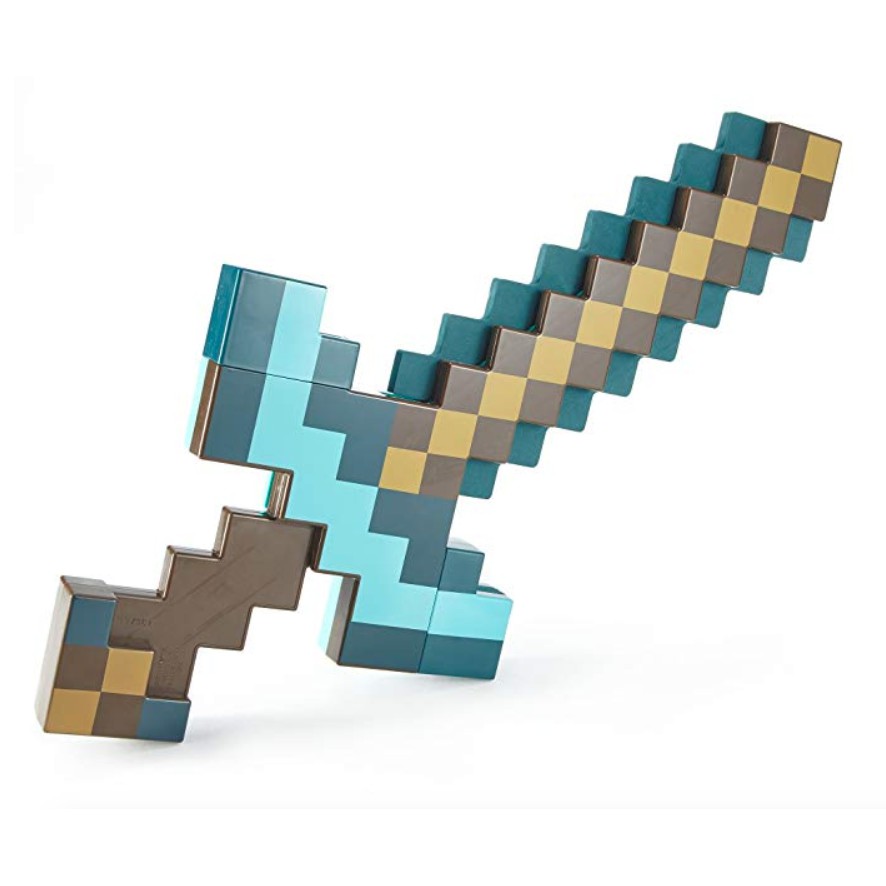 minecraft transforming diamond sword and pickaxe