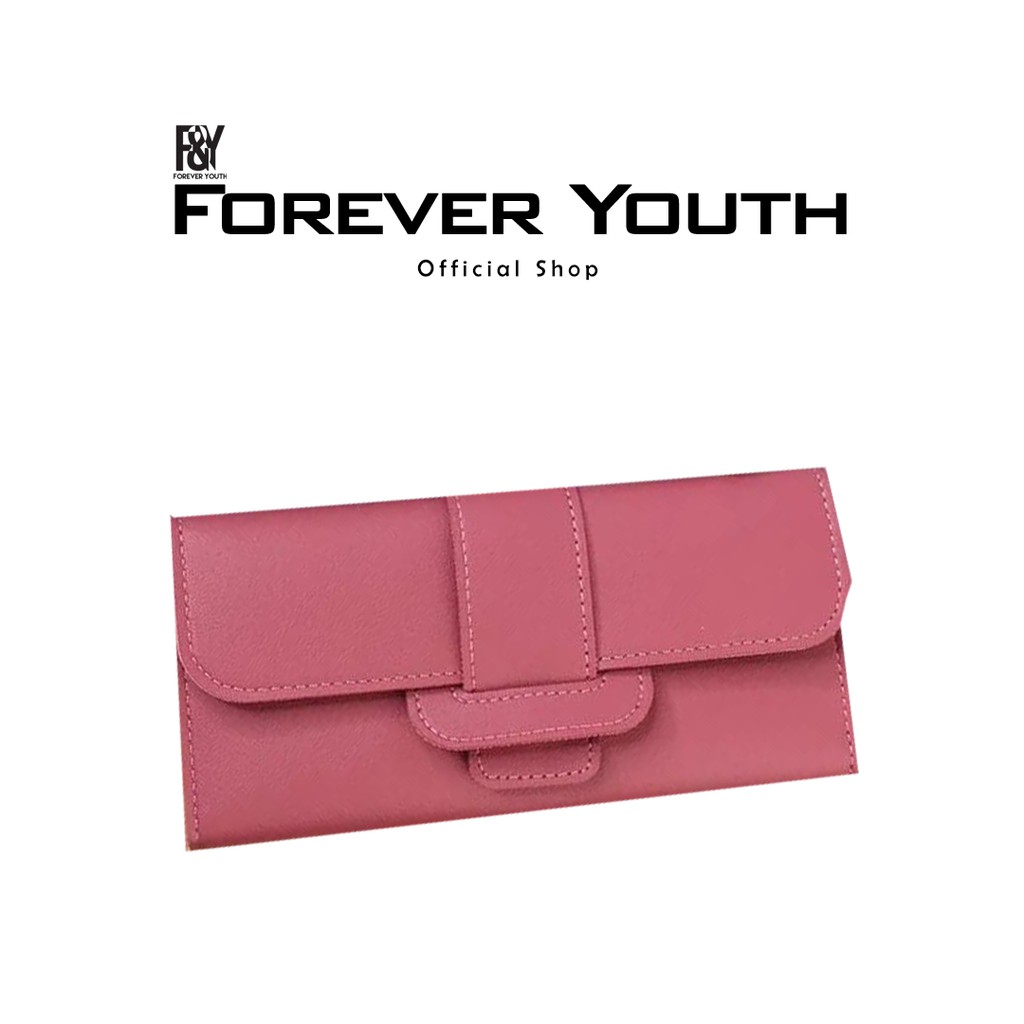 Forever Youth Dompet Lipat Panjang Dompet Wanita Cantik Murah - 00405