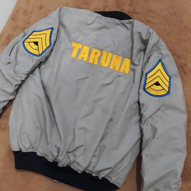 JAKET TARUNA JAKET BOMBER CUSTOM  JAKET PELAUT JAKET PILOT PENERBANGAN JAKET PELAYARAN JAKET POLISI