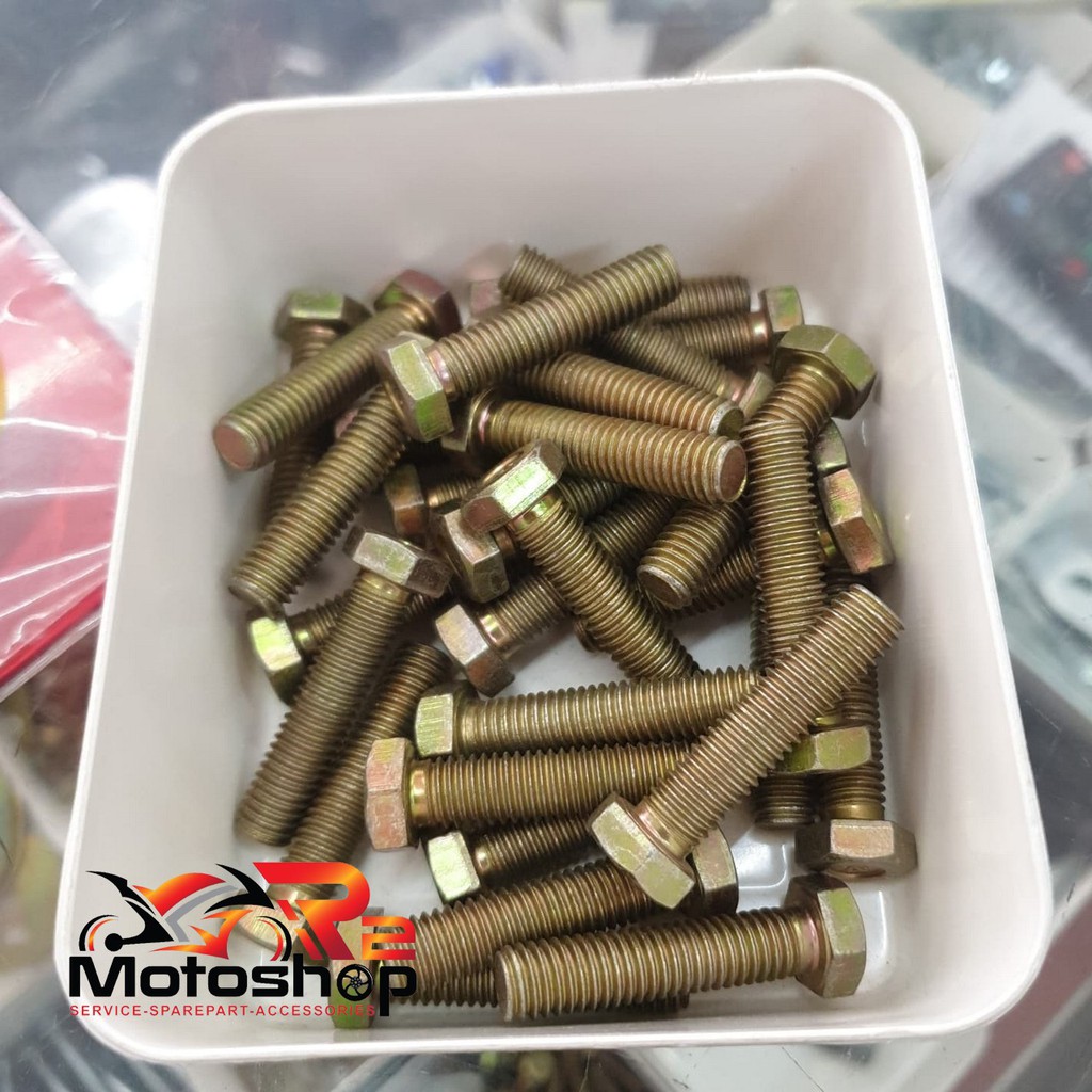 BAUT 12 FULL DRAT PANJANG 3,5 CM