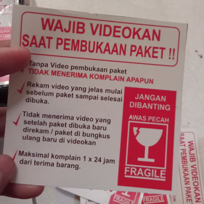 

Setiker Unboxsing Pengirman Setiker Wajib Vidio Unboxsing Uk 10×10