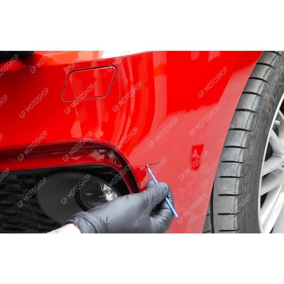 Daihatsu Red Solid Cat Oles Penghilang Baret Mobil Lecet Merah Glossy Sigra Ayla Rocky Sirion