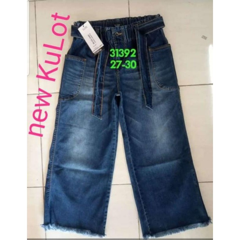 VJ KULOT JEANS LIMITED PINGGANG KARET