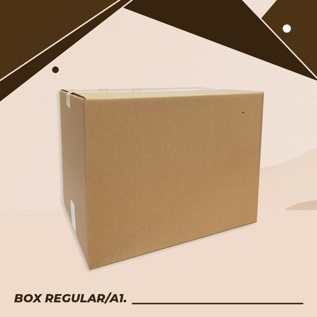 

KARDUS/BOX A1 POLOS UK. 40 x 30 x 30 cm - A1/Box kemasan/kardus polos/Kardus snack/box sembako