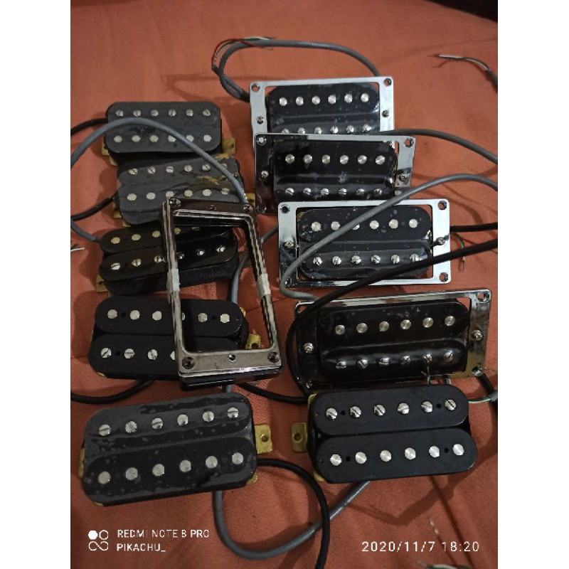 Pickup Humbucker Set Standart Original Snyder