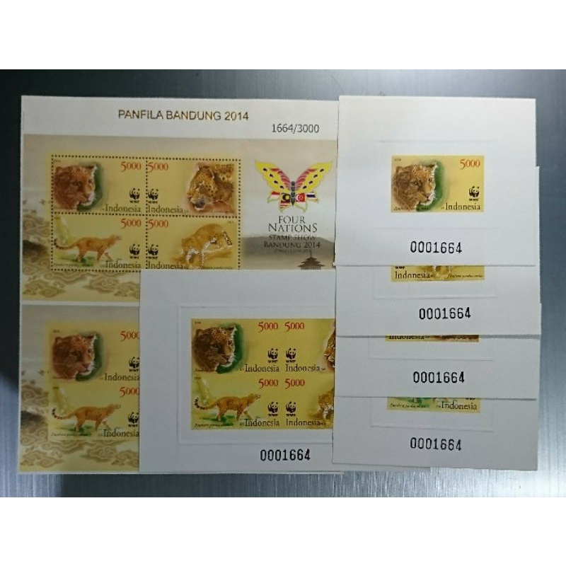 

Edisi Khusus Four Nations Stamp Show 2014 WWF Macan Indonesia