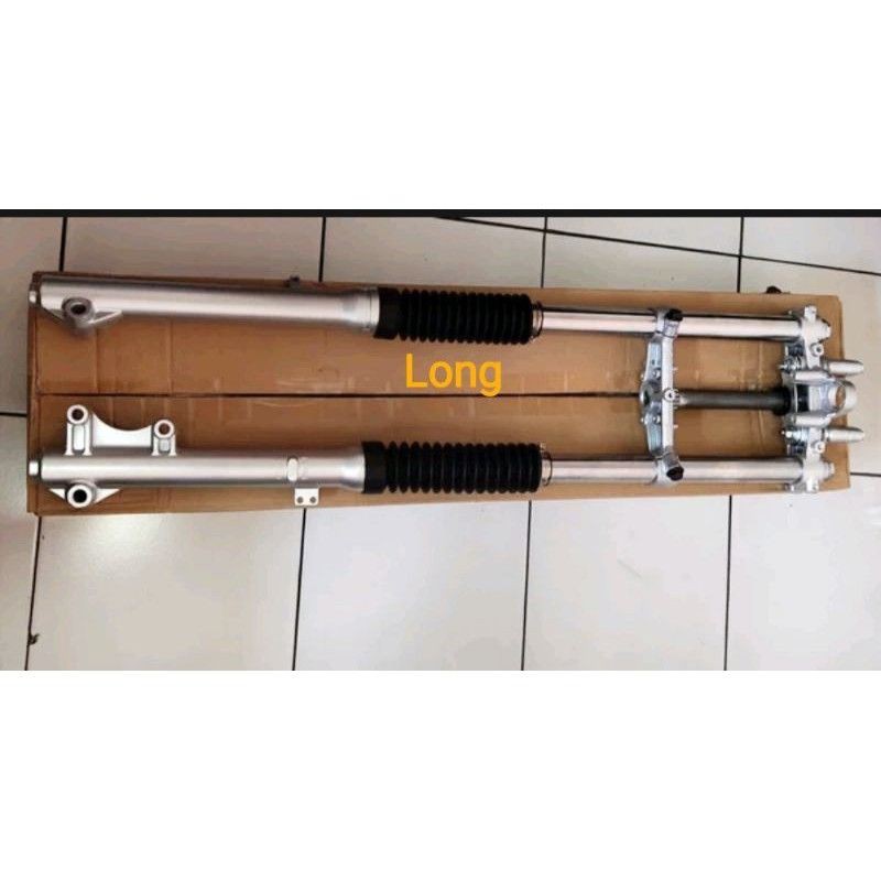 Shockbreaker Shock Usd UP Side Down Depan Assy Trail. Original KLX 150 BF 150 DTRACKER 150. PNP