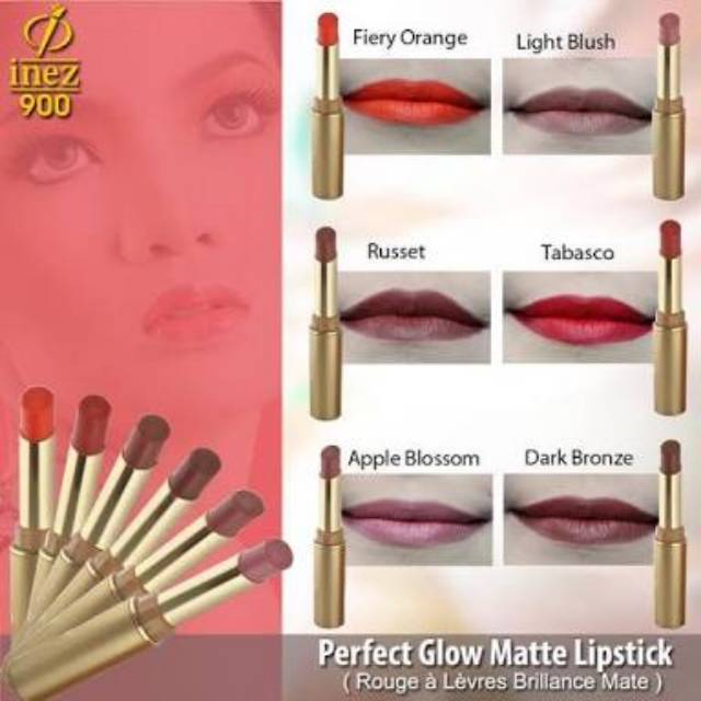 Inez Perfect Glow Matte Lipstick