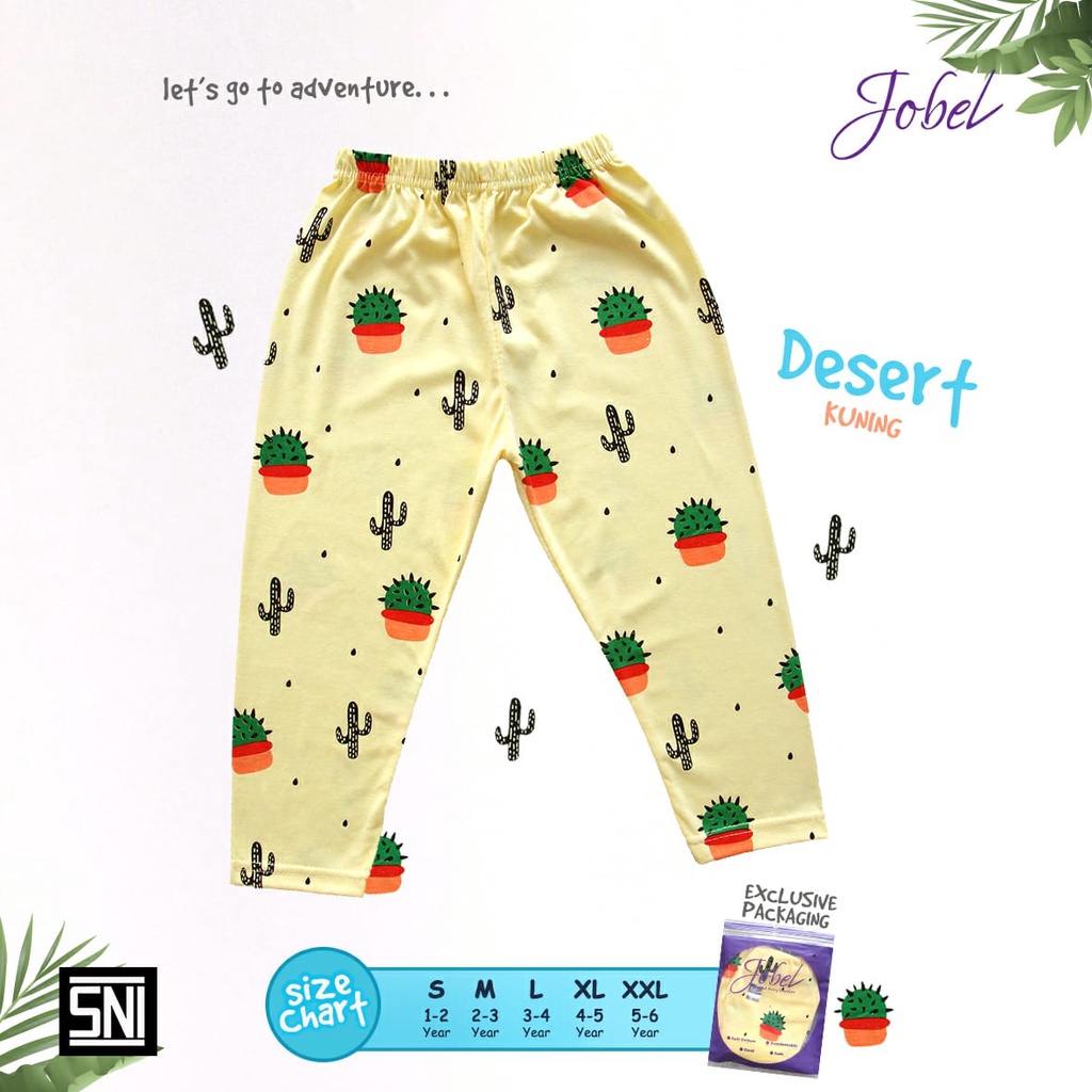 Jobel 1pc Long Pants Print