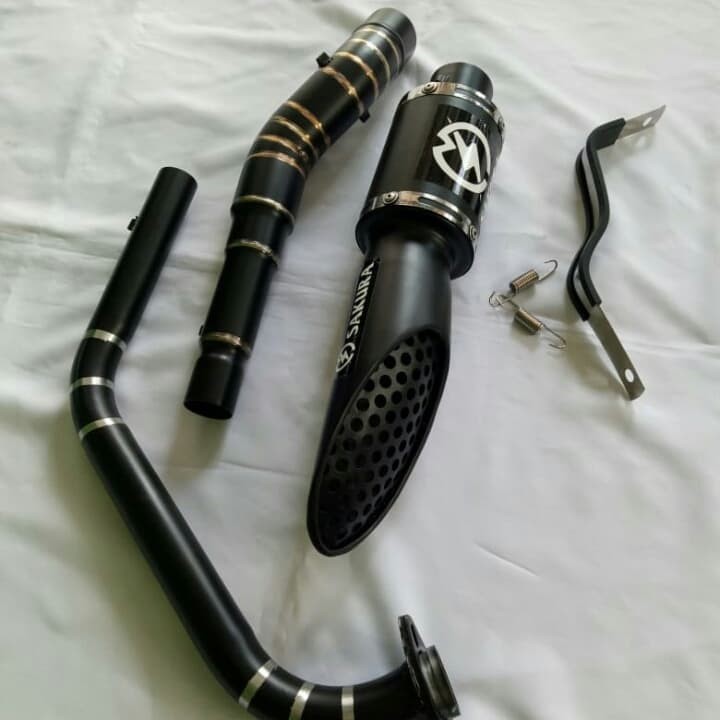 KNALPOT SAKURA KOLONG R15 JUPITER MX KING VERZA SCORPIO FU MT15 TIGER knalpot berkualitas