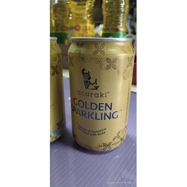 GOLDEN SPRAKLING @320ML*6 KALENG,PROMO