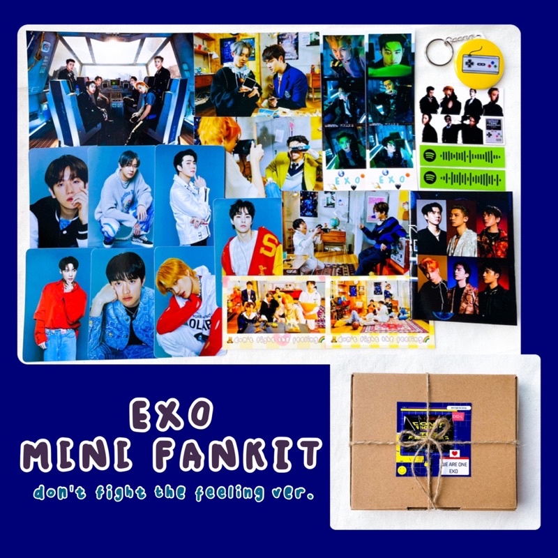 [PO 2-5 HARI] EXO MINI FANKIT ( don't fight the feeling ver )