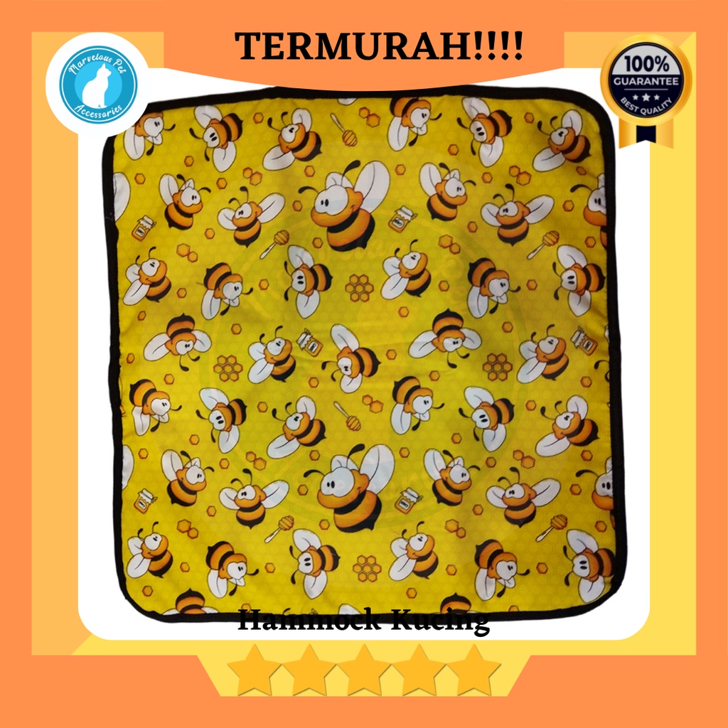 Tempat tidur Ayunan kucing gantung / cat hammock / ayunan kandang kucing-Lebah Kecil