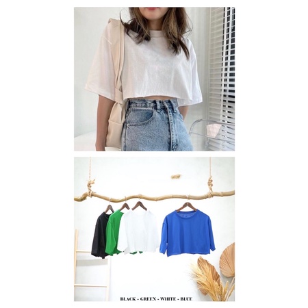 Tshirt crop harleys | kaos crop oversize | croptop kaos gambar/polos wanita | kaos crop oversize wanita | kaos murah import | aquarius boutique89 grosir