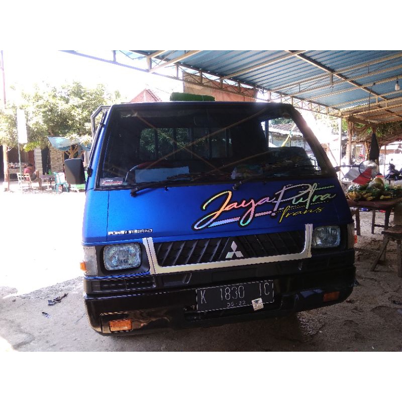 sticker kabin l300 elsapek / sticker kabin / sticker depan pic up