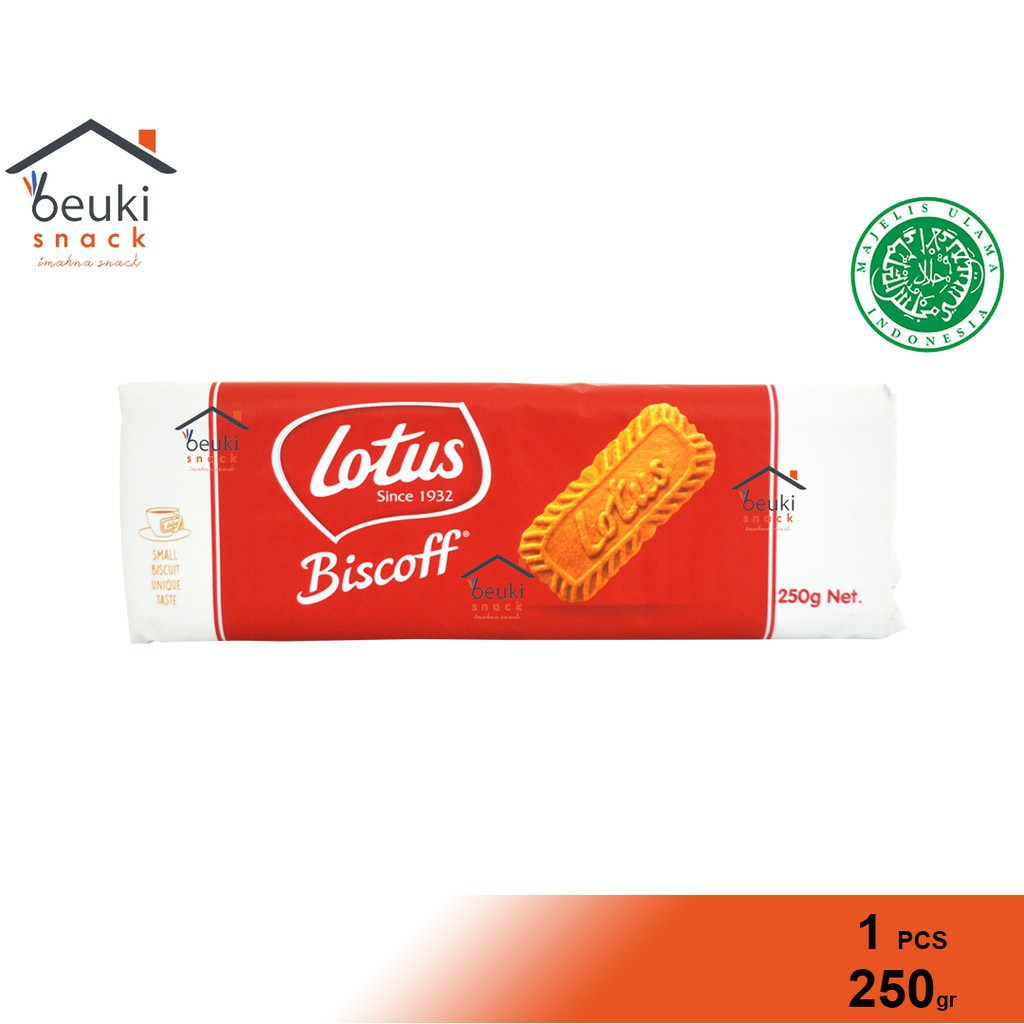 PACK Lotus Biscoff Kue Biskuit Karamel - 250gr