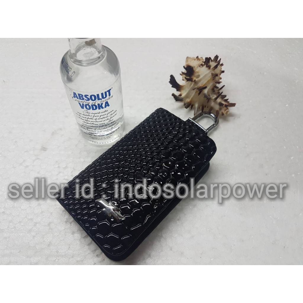 Dompet kulit kunci mobil CHEVROLET Aveo Trooper LTZ Zafira dll motif sisik kulit ular buaya mewah