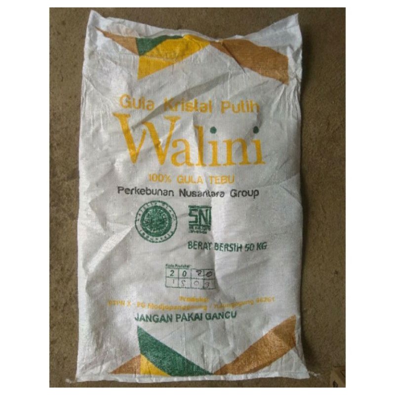 KARUNG SAK GULA BEKAS SEKALI PAKEK SAK GULA BEKAS SEKALI PAKAI SAK GULA KARUNG GULA 50KG
