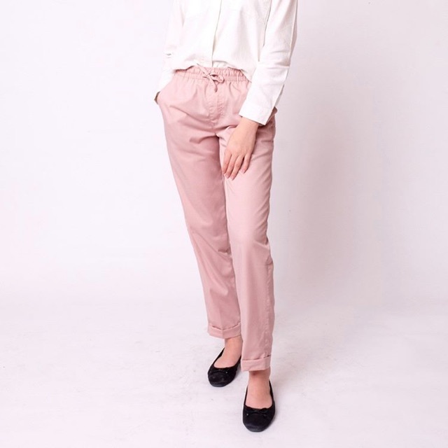 giyomi palasso soft pink pants