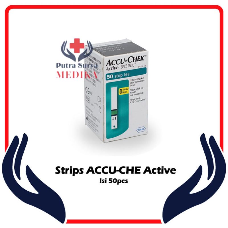 AccuChek Active Test Strip | Strip Accu Check 50's