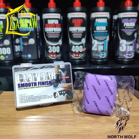 North Wolf Clay Bar 100Gr, Northwolf Claybar Poles Pad Overspray A+++
