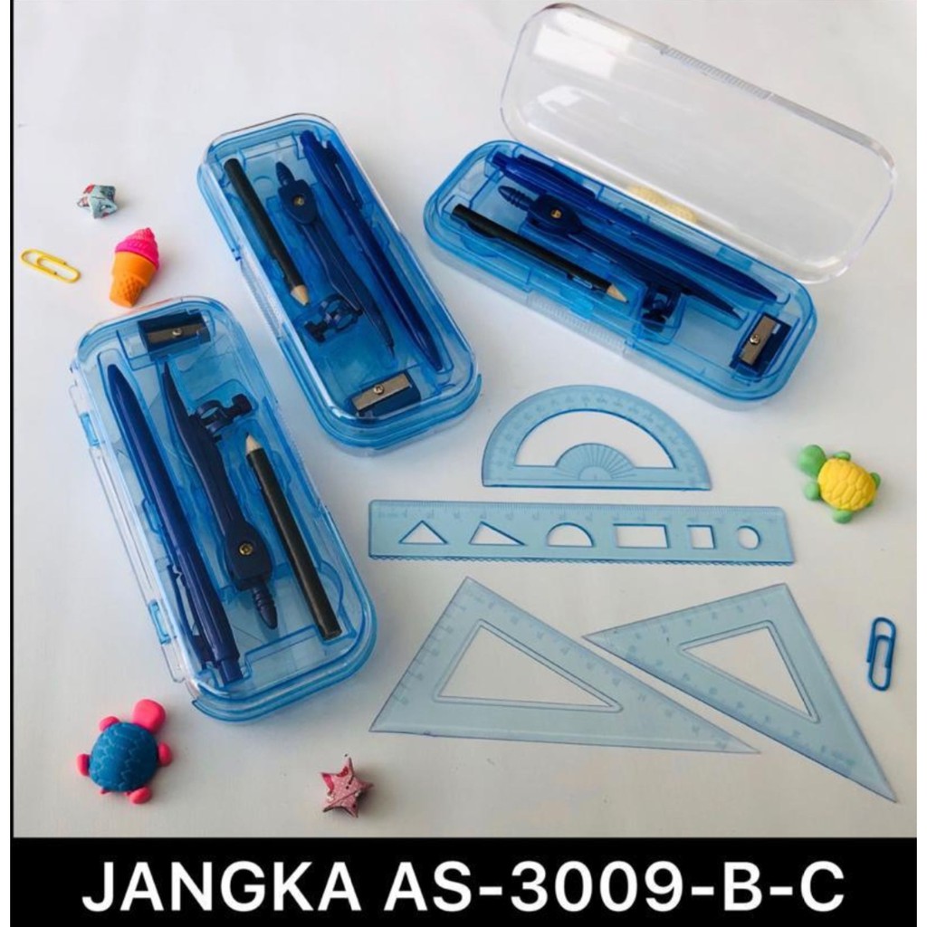 

ROYALE STATIONARY - PROMO JANGKA SET / MATH SET 8 IN 1. TERMURAH