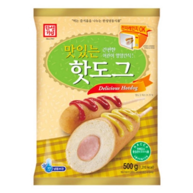 Hansung Delicious Hot dog Pork / HotDog Pork / Hot dog Instant Import