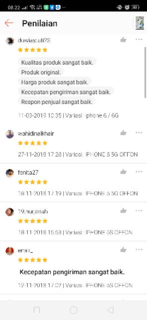 Baterai Batre Battery Doublepower For IP 5 5G 5S 6 6G Merk OFFON