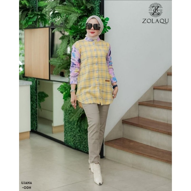 TERBARU KEMEJA WANITA TERLARIS ORI ZOLAQU