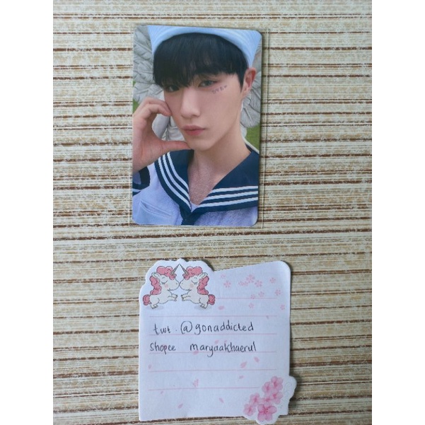 Photocard Benefit Hyunsuk MMT 1 CIX 1st Album "OK" Prologue : Be OK