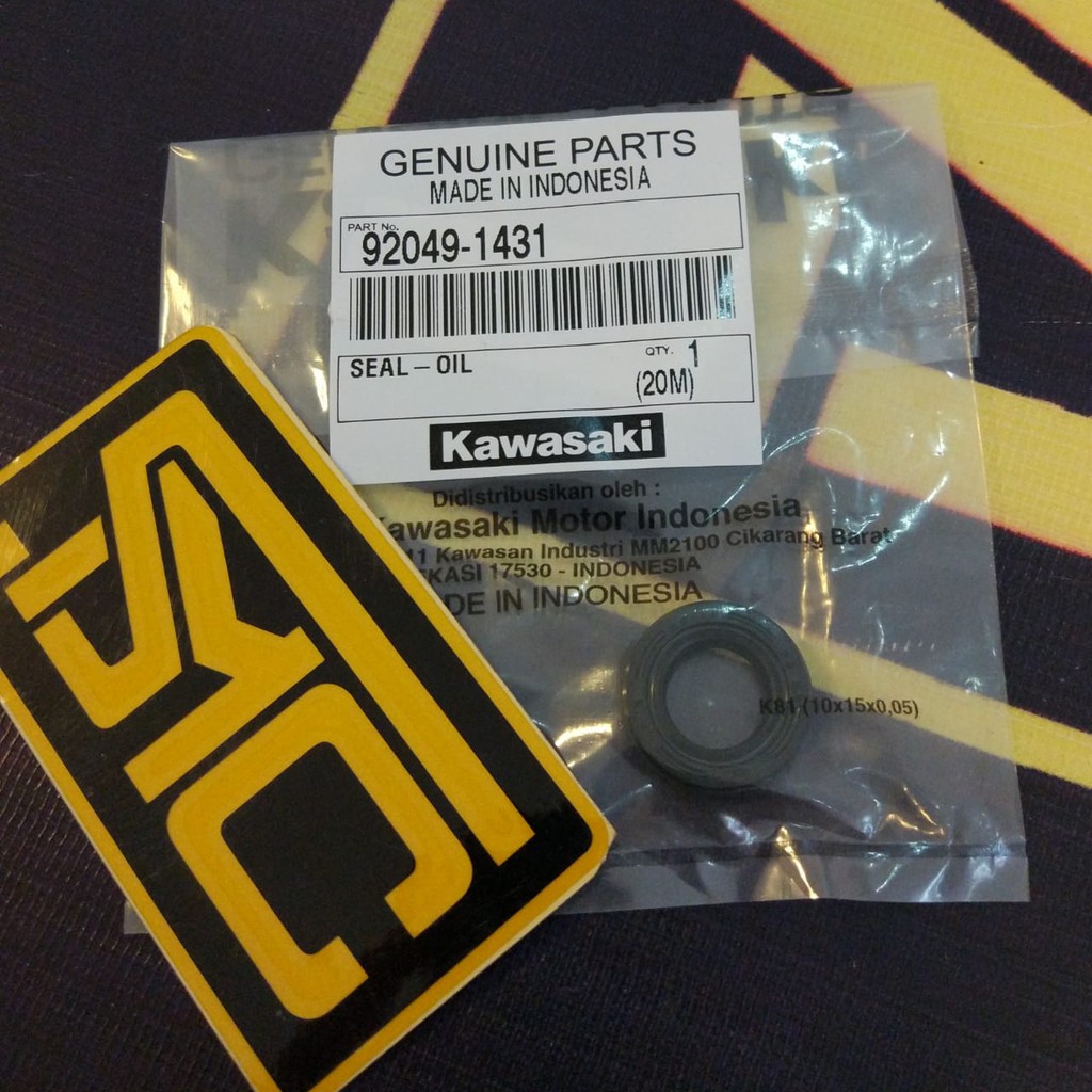 Seal Operan Gigi Depan Kawasaki KLX 150 92049-1431