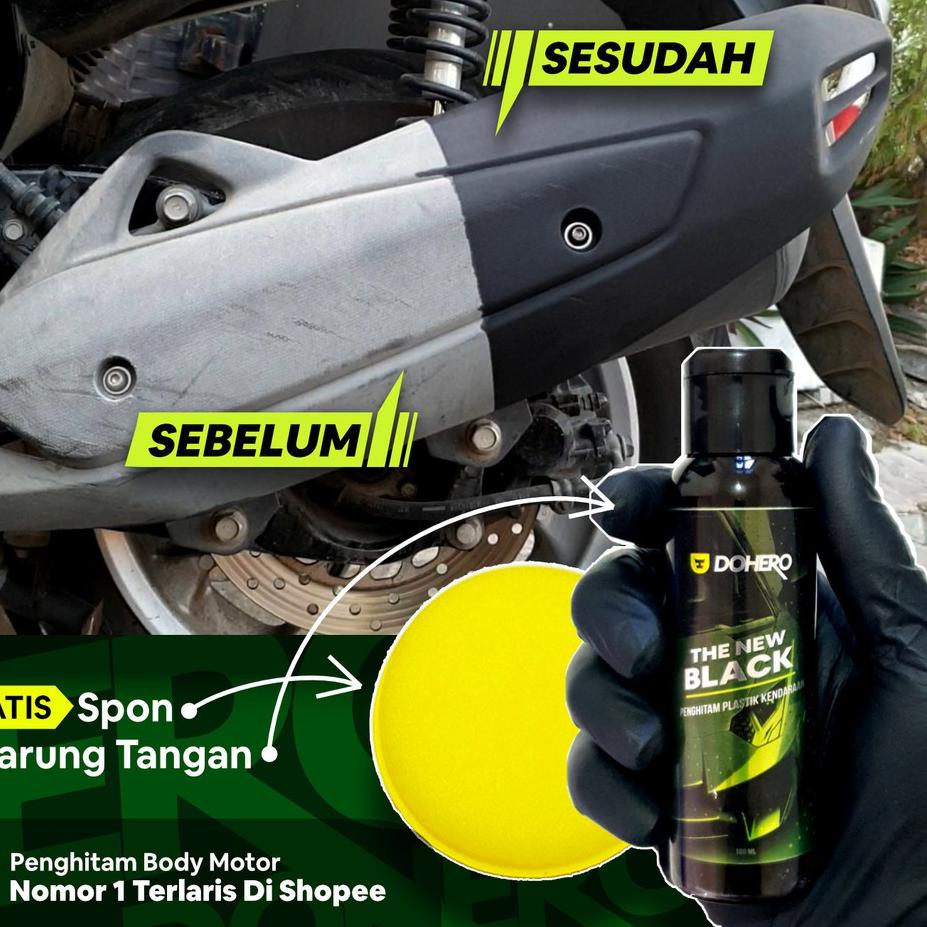 Penghitam Body Motor / Mobil Permanen by Dohero Baru