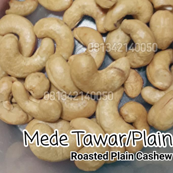 

1kg Mede Tawar Oven - Plain Roasted Cashew - kacang mete panggang