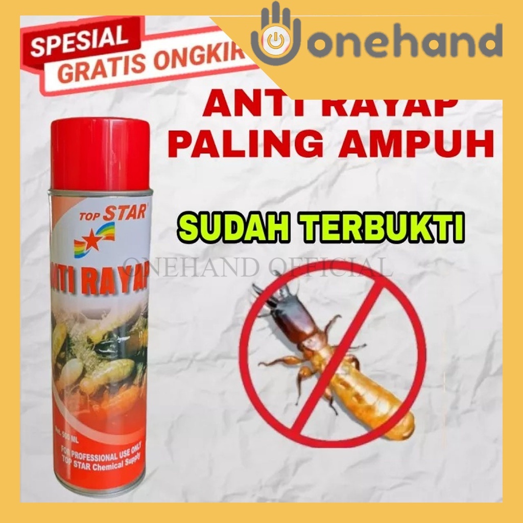 Spray  Obat Anti Rayap Semprot Top Star 500ml Pembasmi Rayap ampuh original