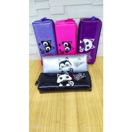 

pencil Case kain cat mata goyang satuan