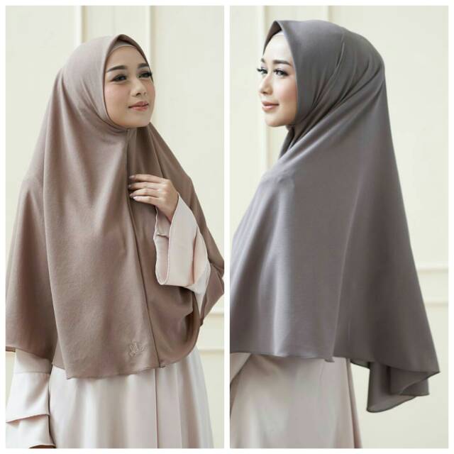 Khimar Jilbab Kerudung  Instan Hanna Non Pet