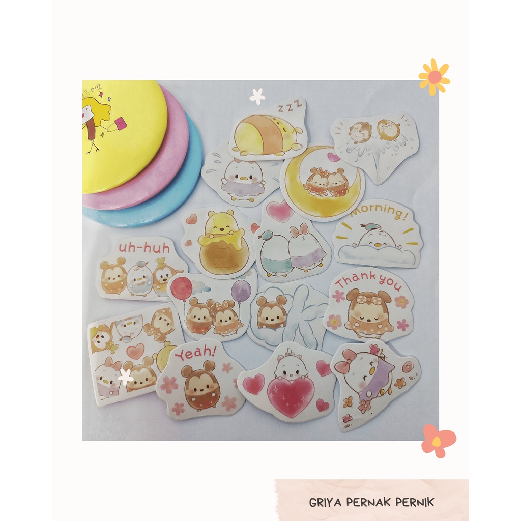 

Pernak Pernik - Stiker Deco Lucu TsumTsum | Stiker Aesthetic Jurnal Scrapbook