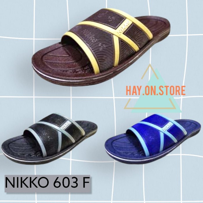 38-42 SANDAL PRIA NIKKO 603 SANDAL DEWASA PRIA TERMURAH SURABAYA HOT DEAL